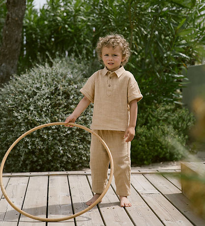 Lil' Atelier Bluse - Musselin - Loose - NmmDawson - Taos Taupe