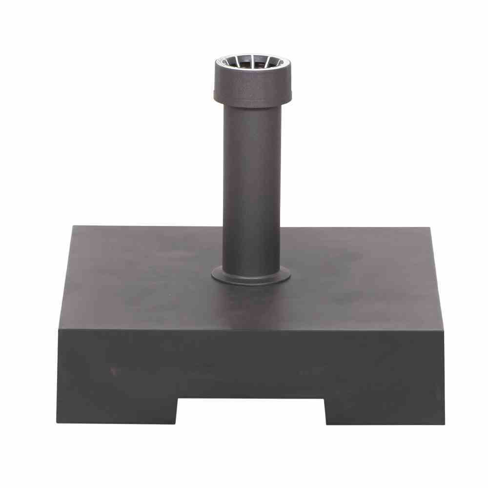 Betonständer - anthrazit - eckig - 37 kg