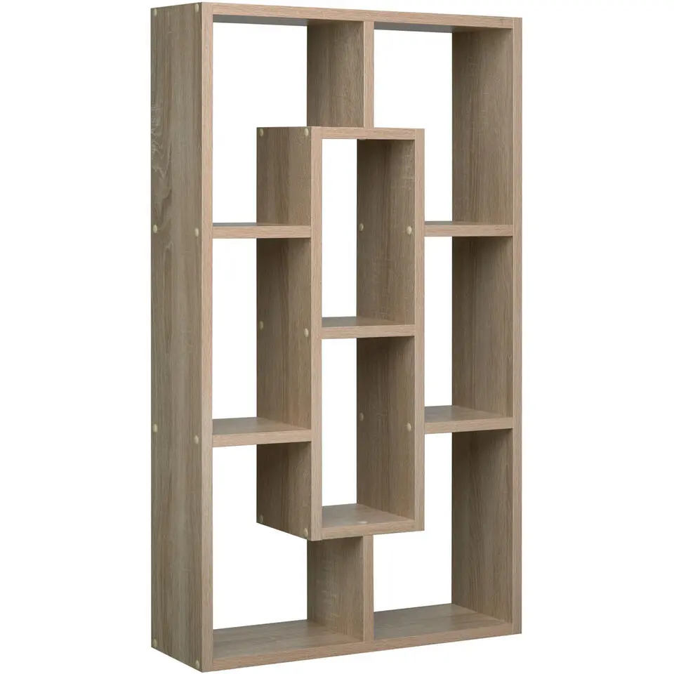 tectake Wandkast Kassandra , Licht Hout, Eiken Sonoma