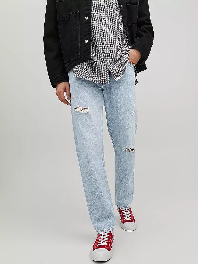 JACK & JONES Jeans JJICHRIS JJORIGINAL hellblau