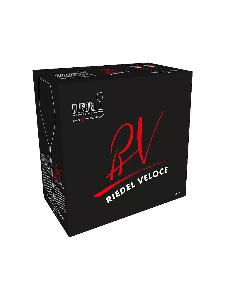 RIEDEL Roseweinglas 2er Set VELOCE Rose  transparent