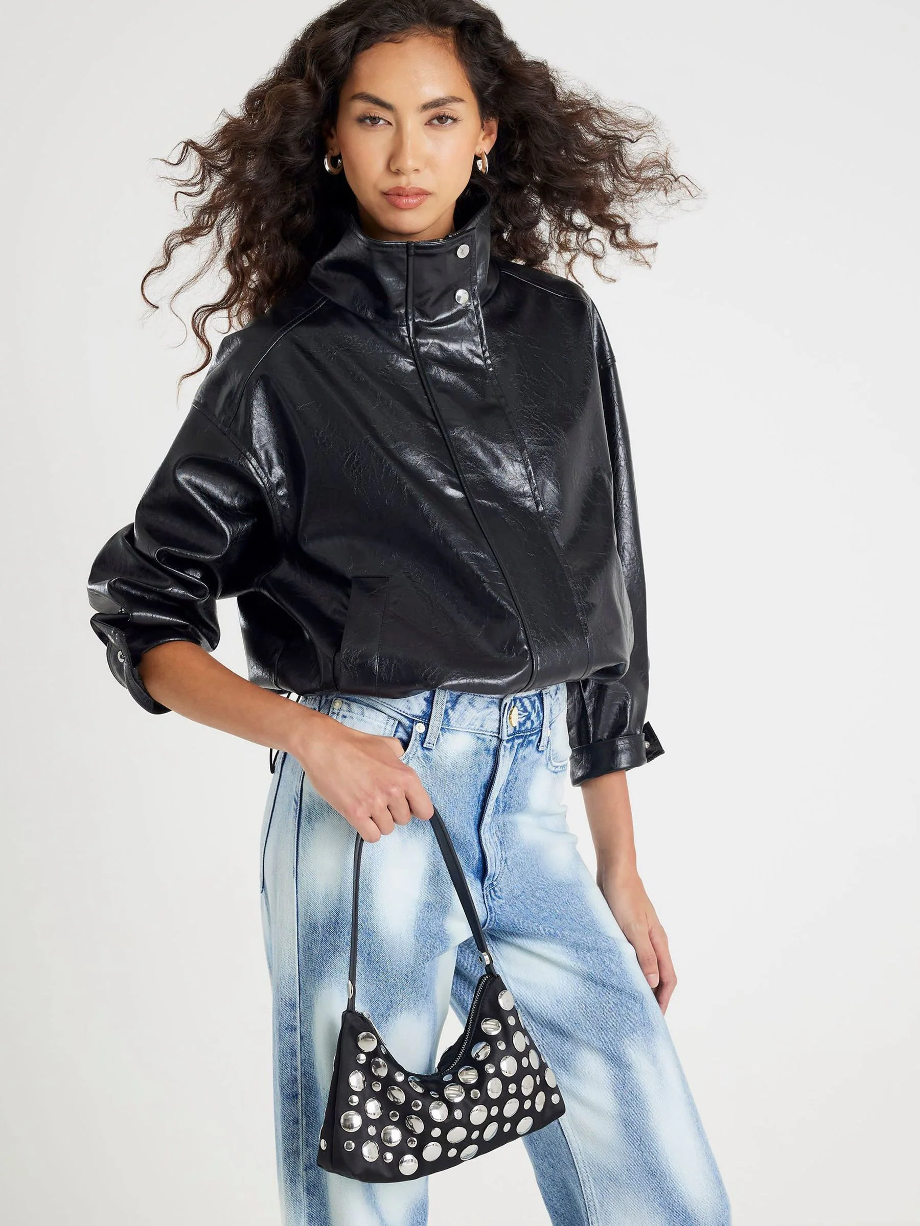 River Island Studded Grab Bag