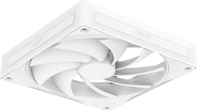 NZXT F140Q V2 Quiet Airflow 140mm PWM blæser (hvid)
