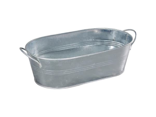 Ikke spesifisert_V Galvanisert kar 75L 69X62x25cm