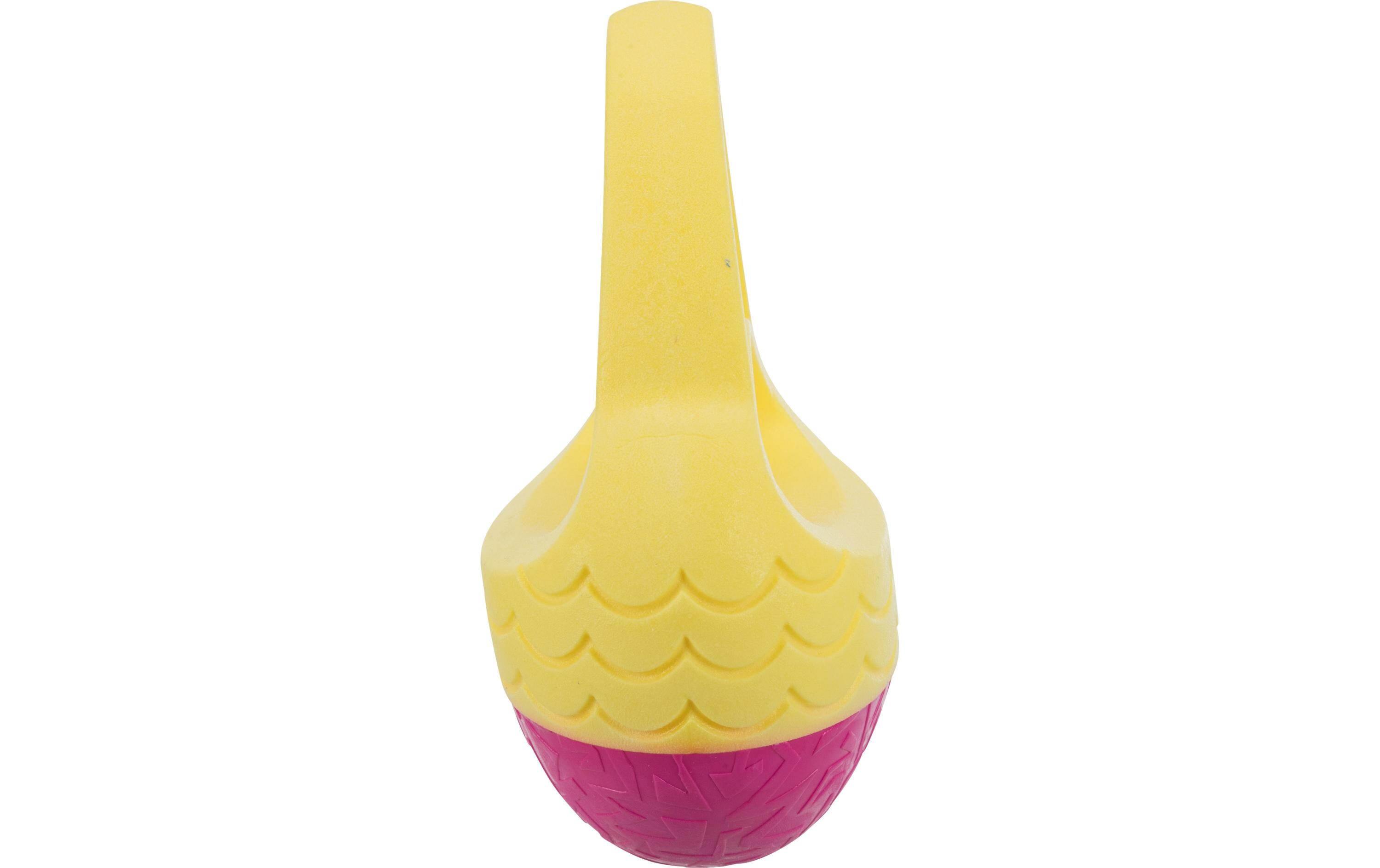 Schwimmspielzeug Aqua Toy Hai-Flosse, ø 18 cm, Gelb/PinkHundespielzeug