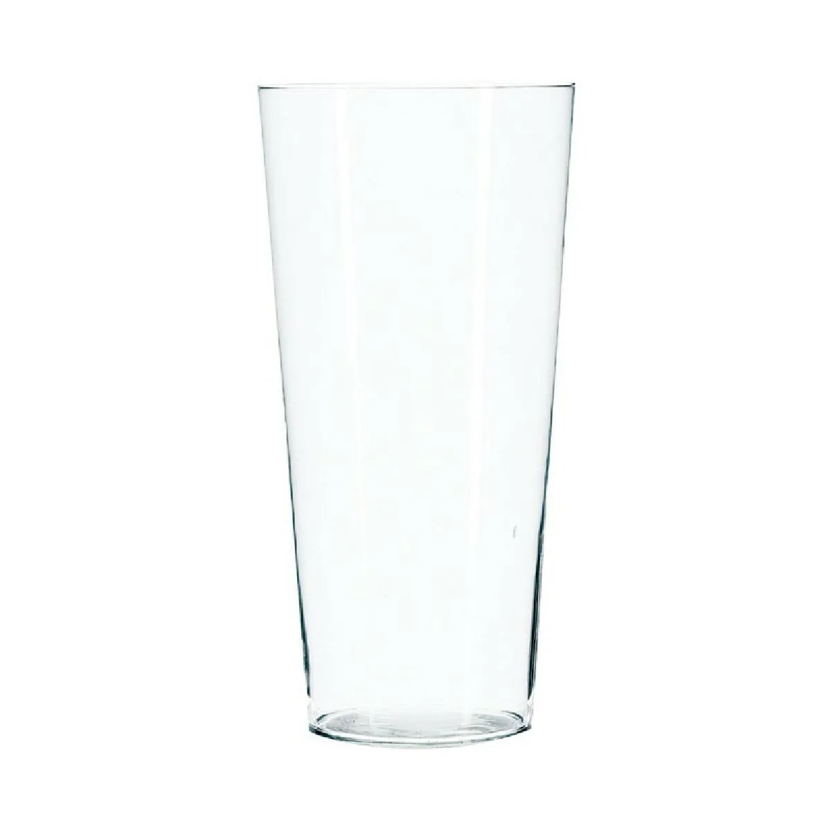 Vase Verre Conique Transparent