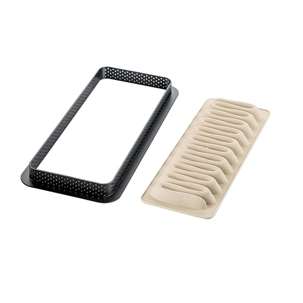 Moule 3D Kit tarte zigzag raffiné Silikomart