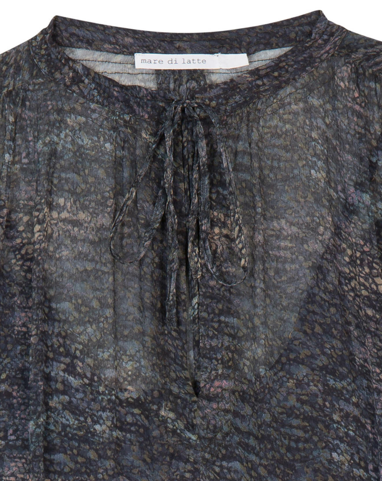 Mare di Latte Blouse Elene granit encre