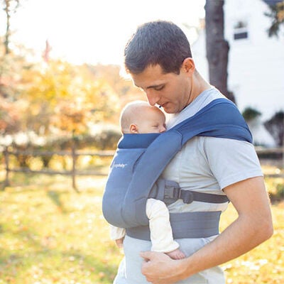 Ergobaby Embrace Soft Air Mesh Bæresele, Blue