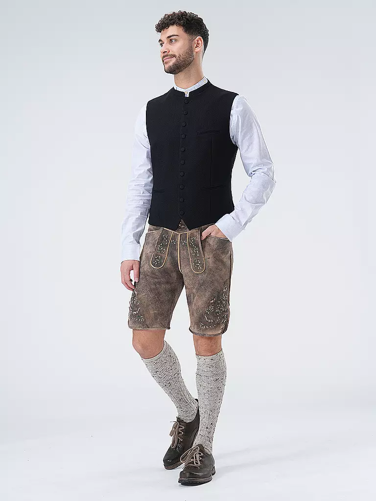 GOTTSEIDANK Trachtengilet KONSTANTIN schwarz