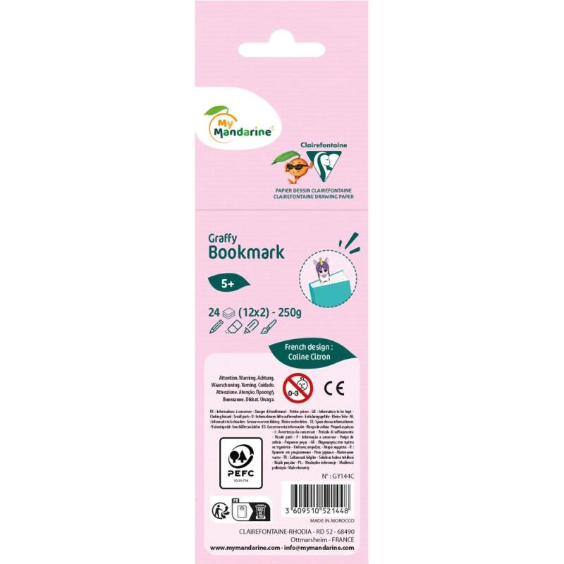 Graffy Bookmark, Licornes