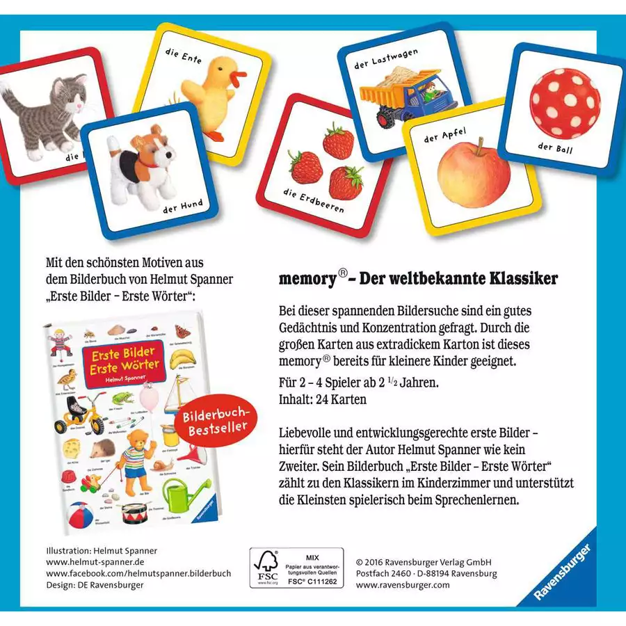 Ravensburger Erste Bilder-Erste Wörter memory®