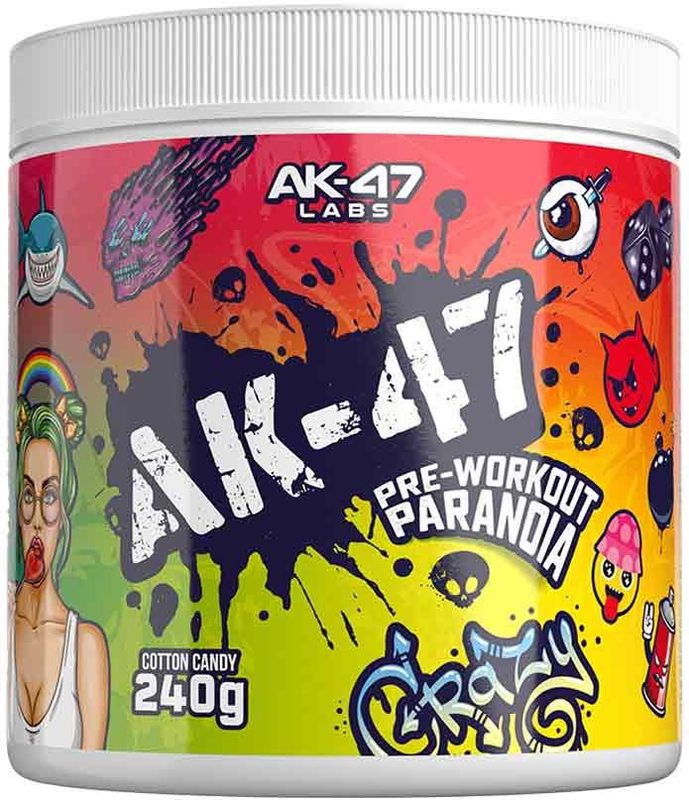 AK-47 Pre-Workout 120servings Rainbow Candy