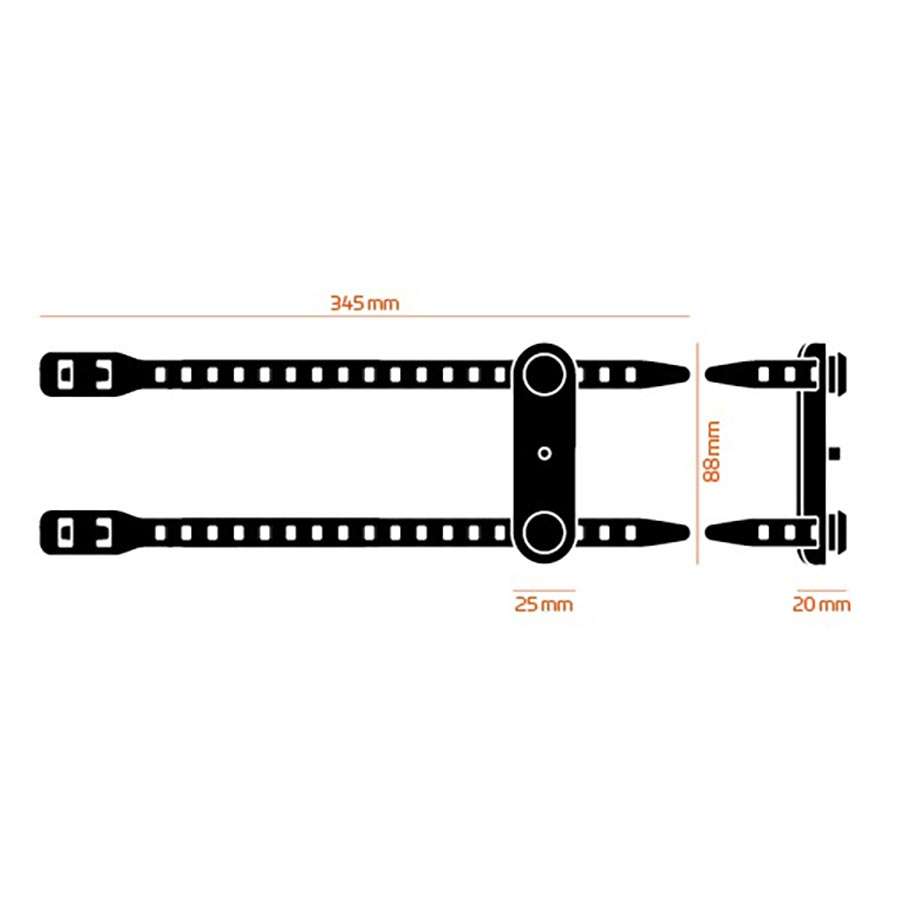 Fidlock Twist Universele Frameadapter