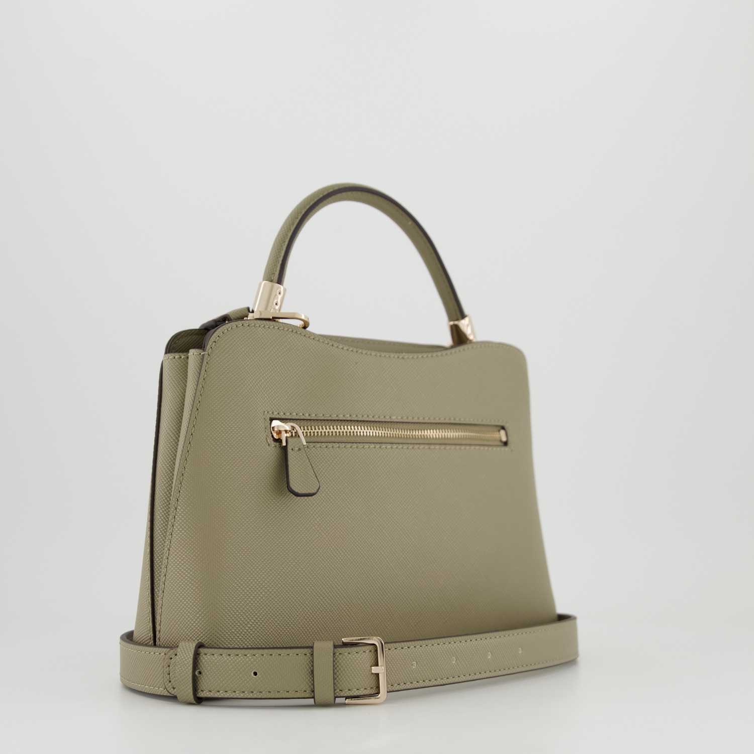 GUESS GIZELE 2 COMPARTMENT SATCHEL