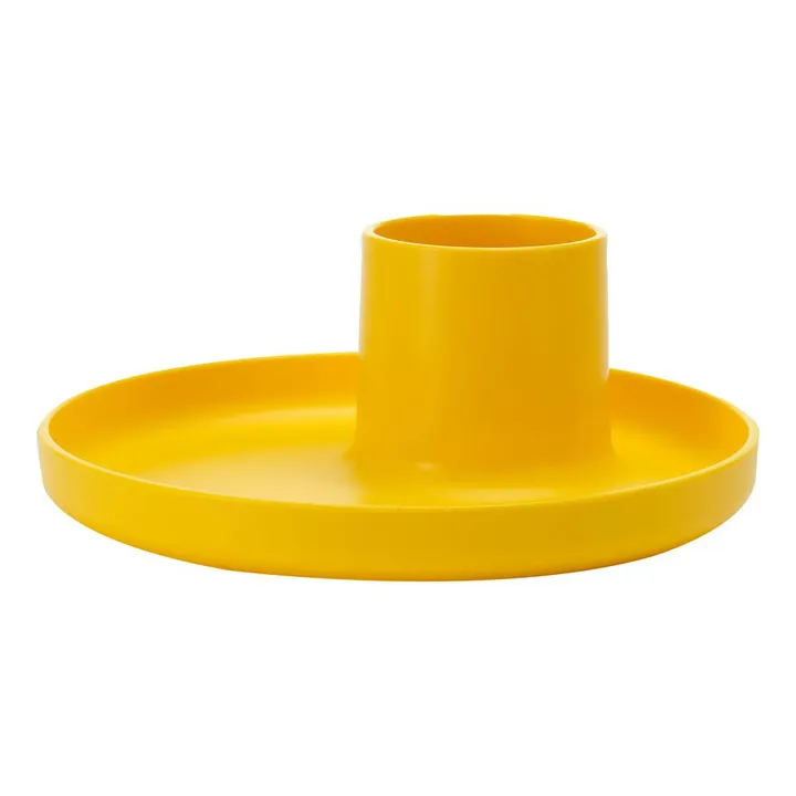 Vitra Pot à crayon et vide poche en plastique ABS O-Tidy - Michel Charlot | Jaune