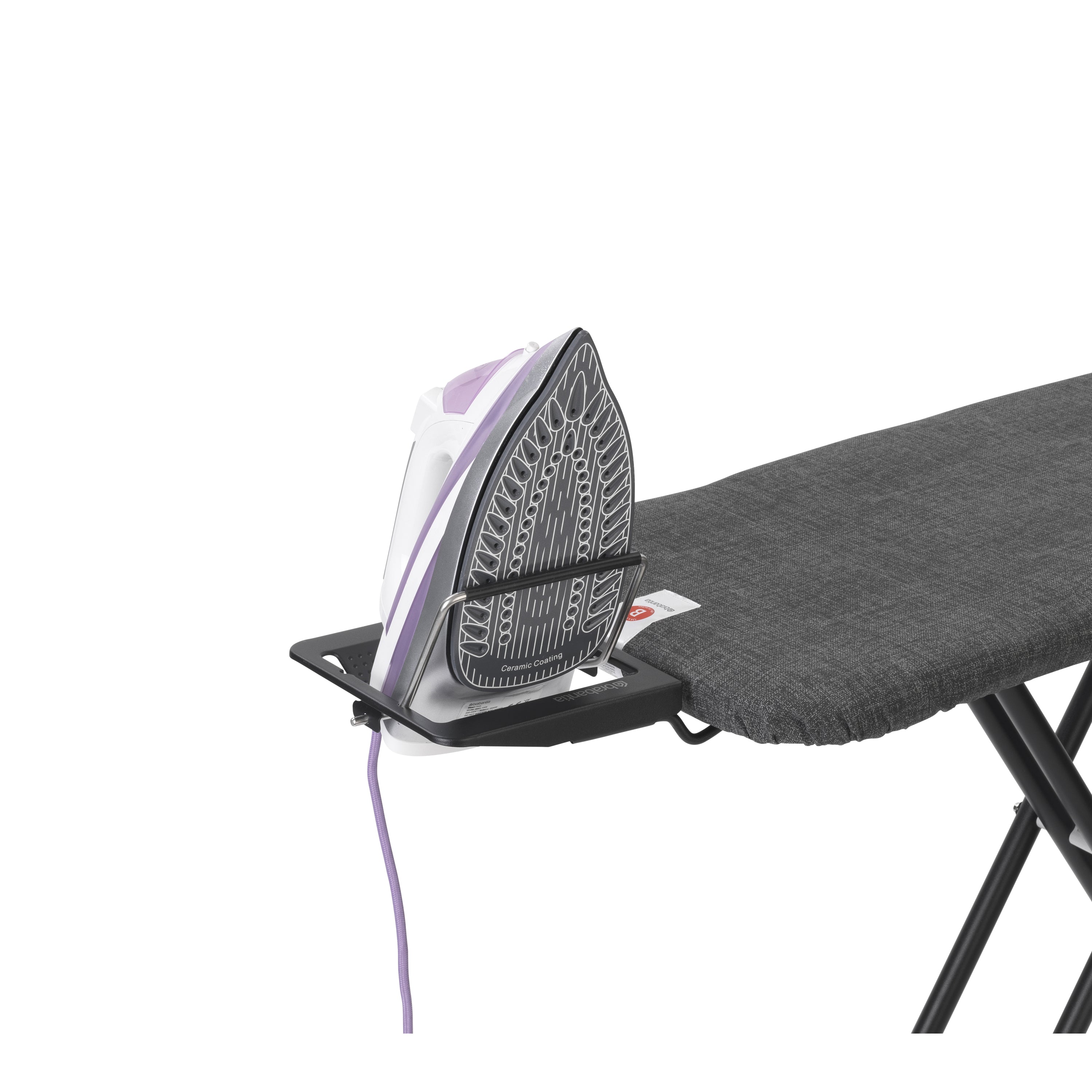 Brabantia Strijkplank met Strijkijzerhouder 124 x 38 cm