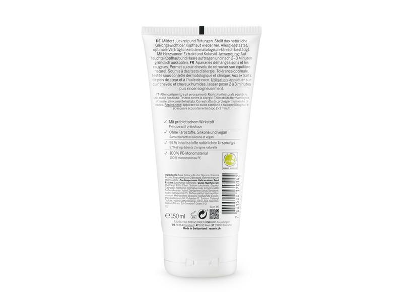 RAUSCH Haarspülung Sensitive Herzsamen 200150 ml1 Stück Milder Conditioner für gereizte, sensible Kopfhaut