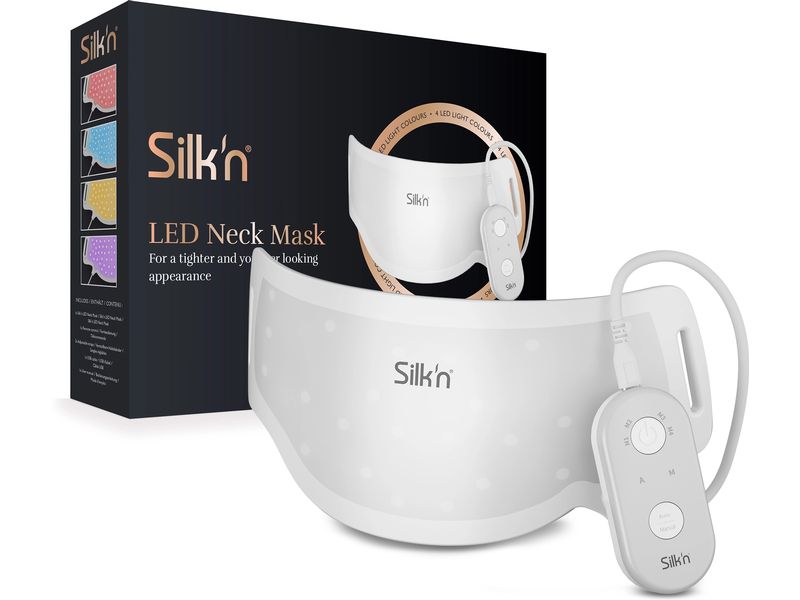 Silk'n Antiaging-Gerät LED Neck Mask LED-Lichttherapie