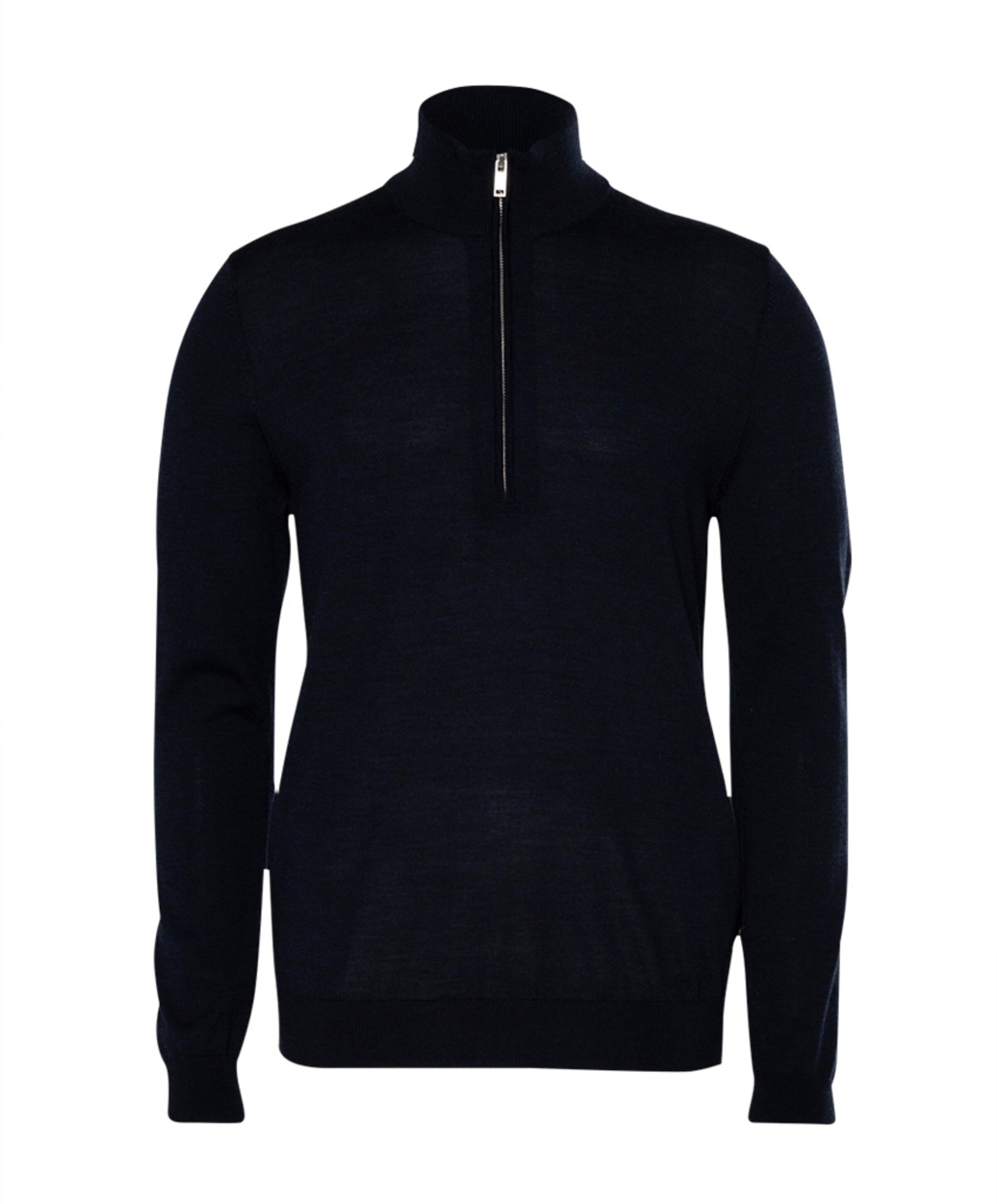 Matinique Trui met rits blauw