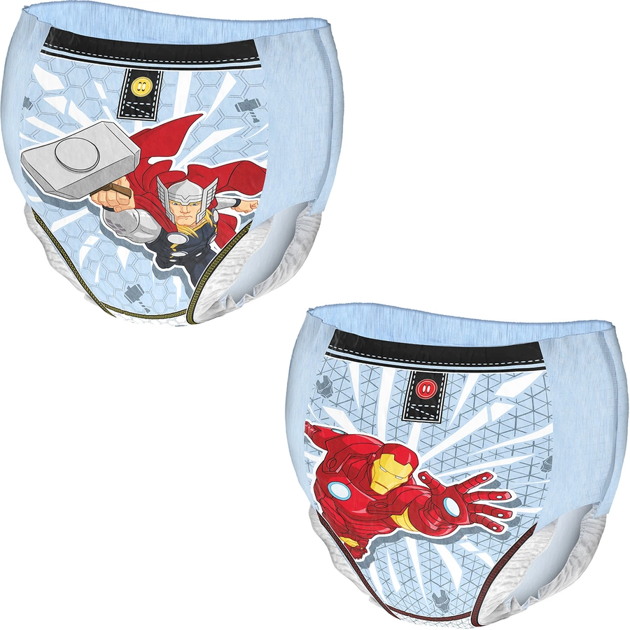 Huggies DryNites Pyjama Pants Einweg Jungen in Marvel Design 4-7 Jahre Jumbopack 4 x 16
