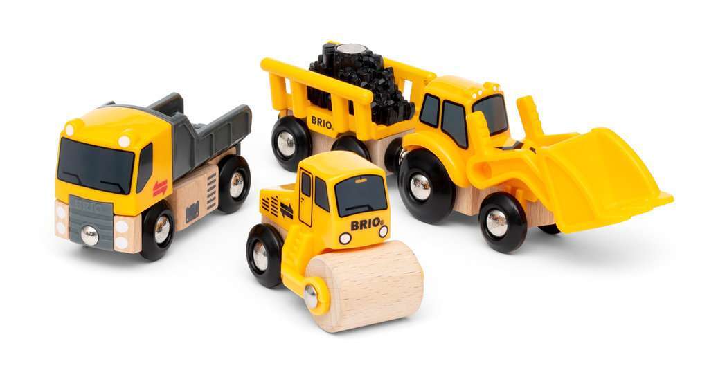 BRIO Spiel Baustellenfahrzeuge