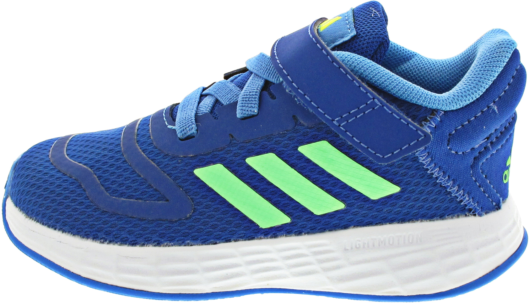 adidas Duramo 10 EL I Lauflernschuh Klett blau