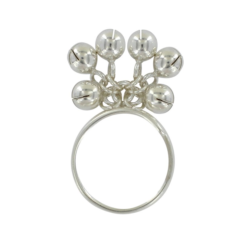 Bague Argent Grelots