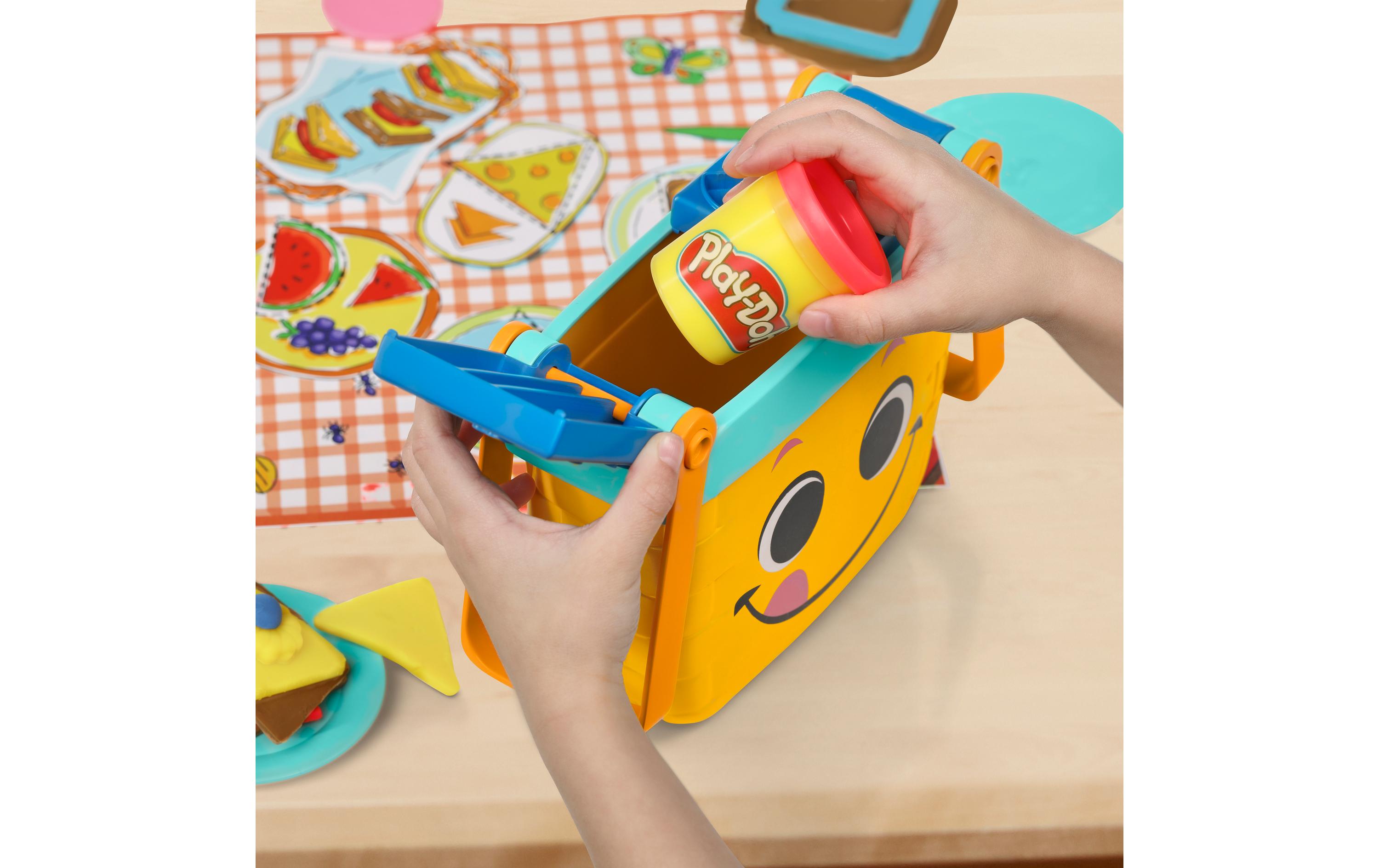 Knetspielzeug Korbi, der Picknick-KorbPicknick-Knetset für Einsteiger
