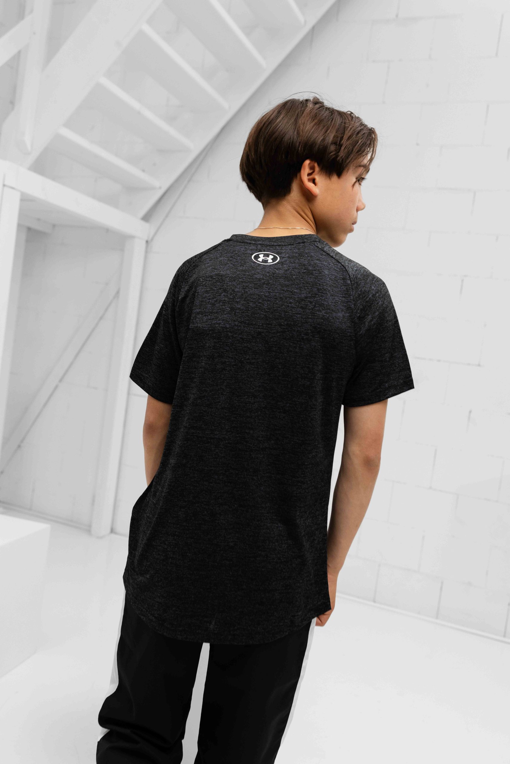 Under Armour Tech 2.0 T-Shirt Kids Zwart