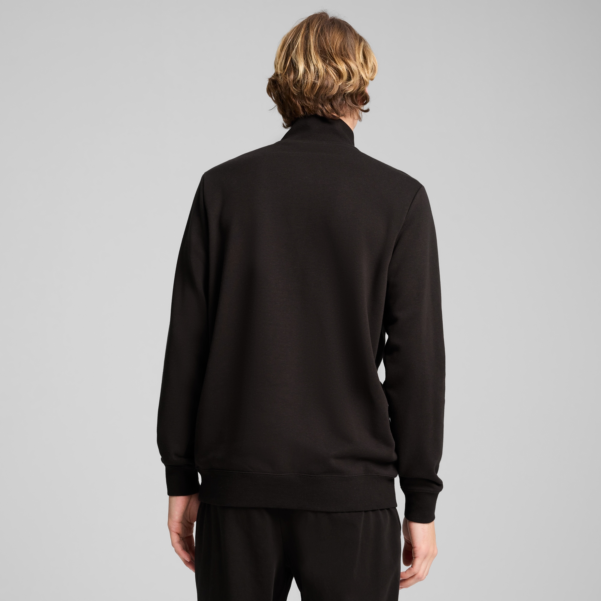PUMA Langarmshirt »ESS NO. 1 LOGO HALF-ZIP TR«