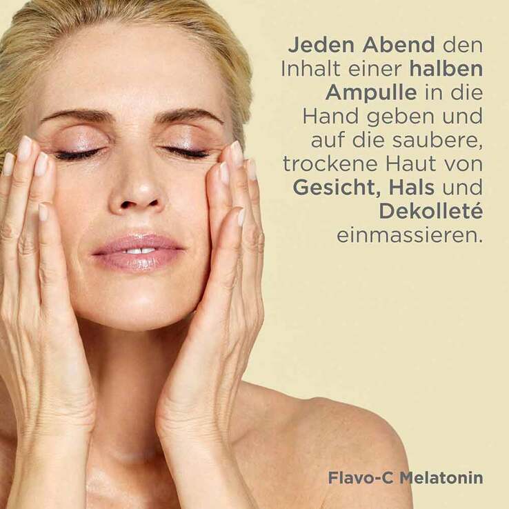 ISDIN Isdinceutics Flavo-C Melatonin Serum Ampulle , 10X2 ml