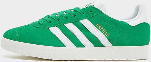 Adidas Originals Gazelle Green Cloud White Core White- Green Cloud White Core White