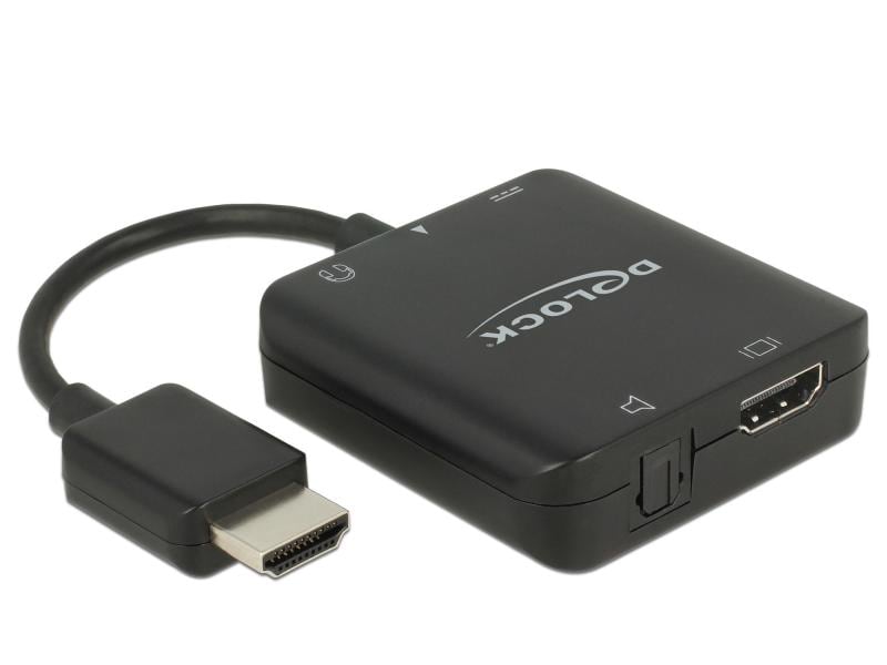 Delock Audio Extraktor HDMI 5.1 4K, 60Hz Delock HDMI Audio Extractor 4K 60 Hz kompakt