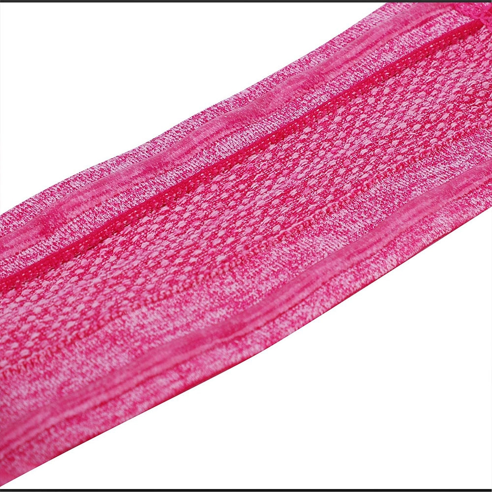 Atmungsaktives Fitness Schweissband (One-Size) Elastisches Sport Stirnband Rutschfest für Laufen / Workout / Joggen - Grau