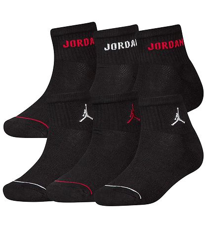 Jordan AnkelStrømper - 6-pak - Legend Cushioned Ankle - Sort