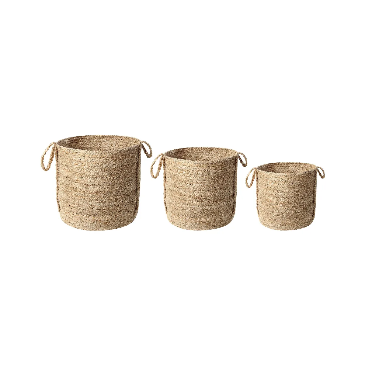 Beliani Paniers WADH en jute naturel