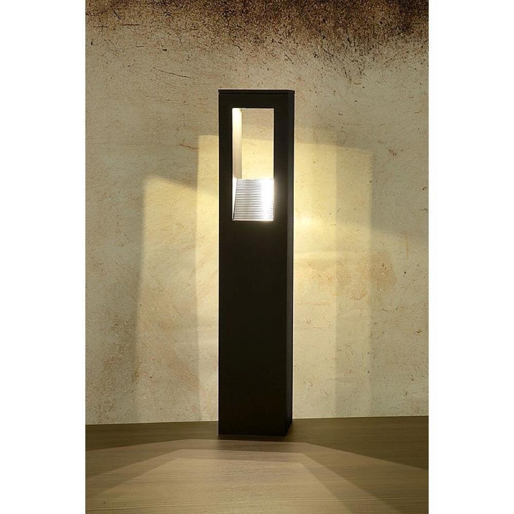KARYE Paal IP54 LED3x1W H50 B10 L10cm Zwart