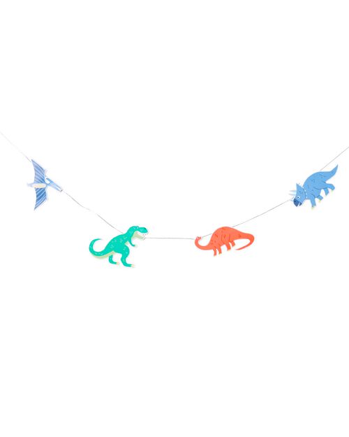 guirlande carton dinosaure 2.5m