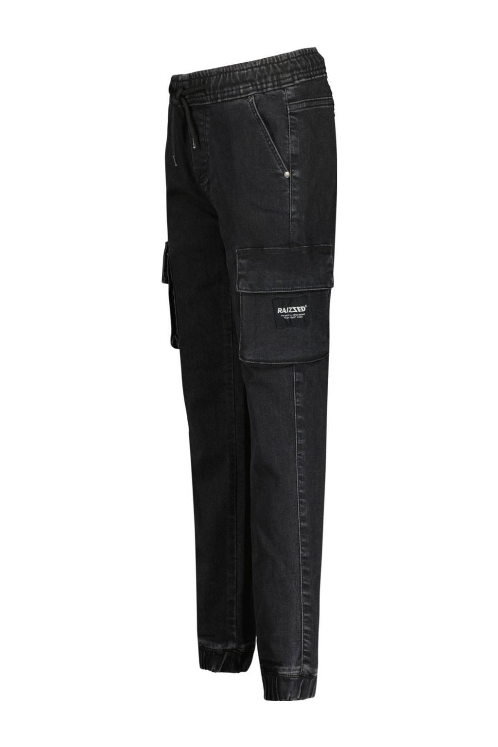 Raizzed slim regular waist slim fit jeans black denim