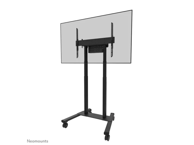 Neomounts FL55-875BL1 - Vogn med hjul - motoriseret - for LCD display - låsbar - stål - sort - skærmstørrelse: 55
