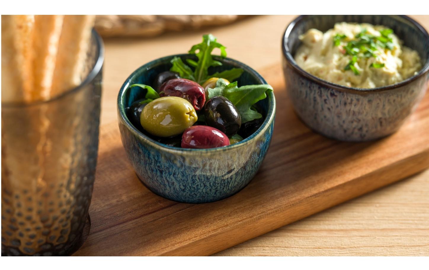 Snackschale Matera 1 Stück, GrauDipschale