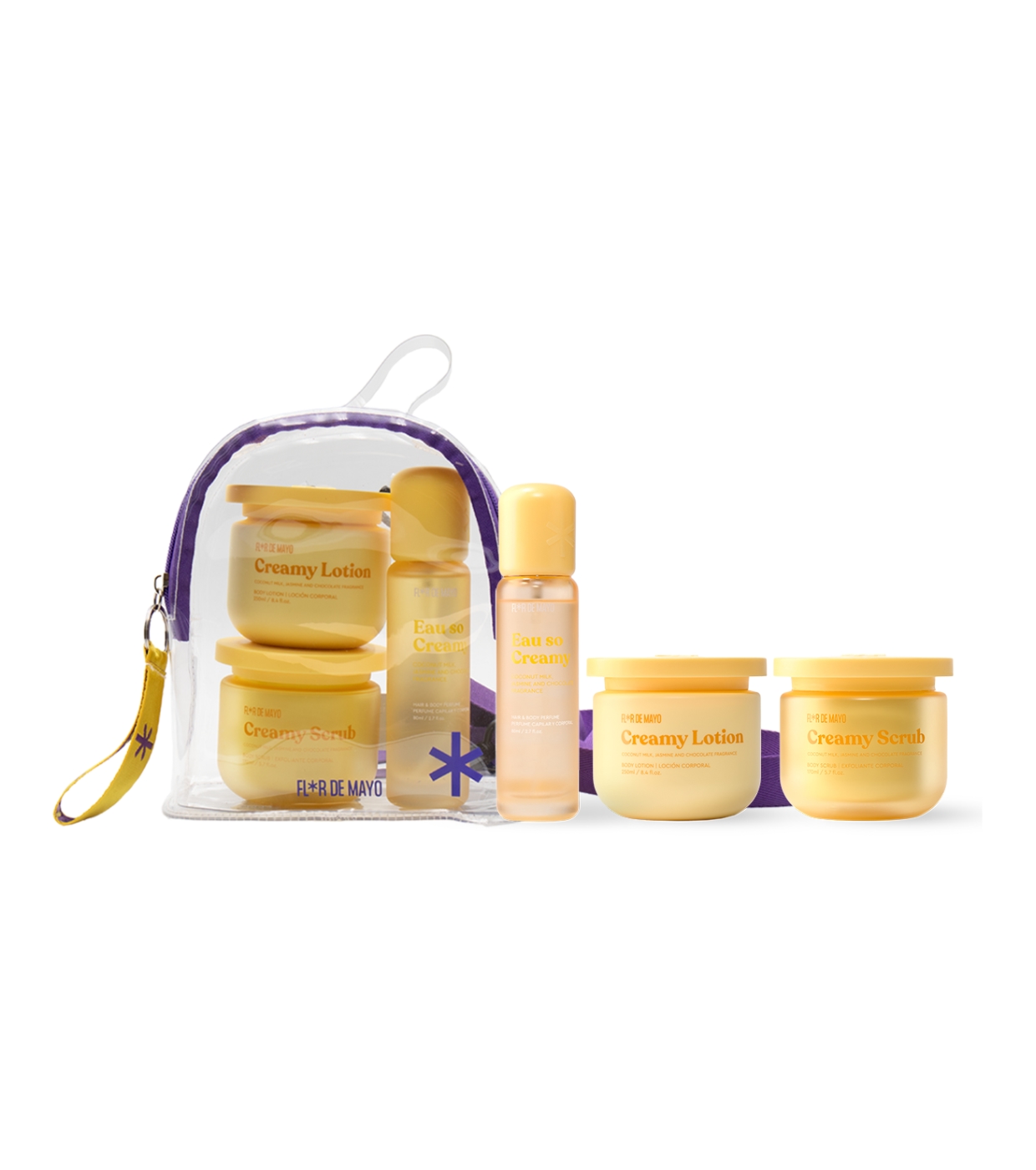 Flor de Mayo - *Mind & Body Glow* - Kit de Cuidados Corporais - Creamy