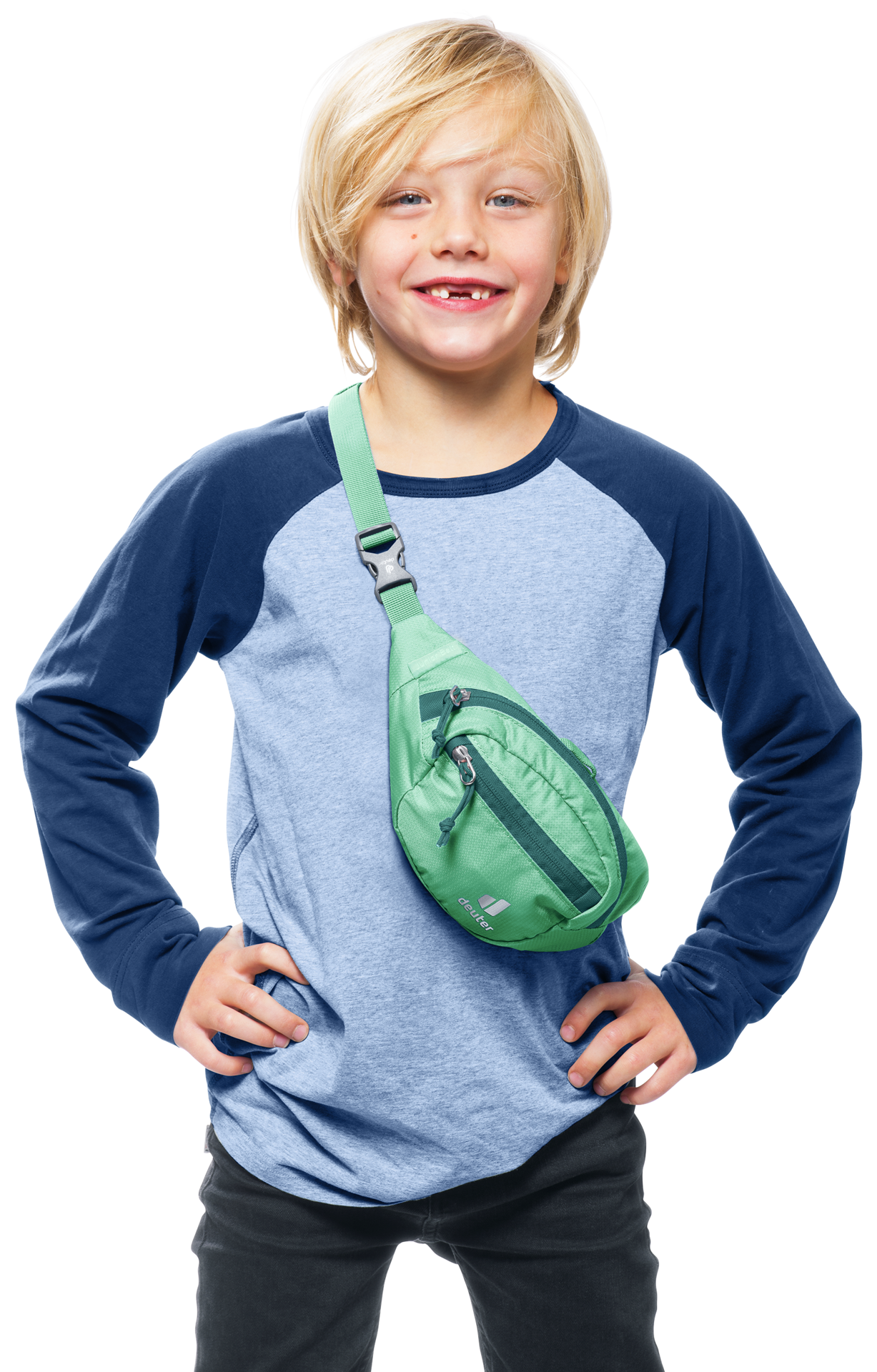 Deuter Junior Belt<br>Rumpetaske til barn!