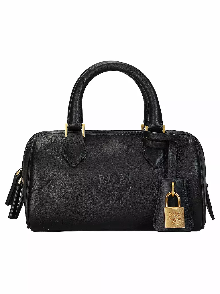 MCM Ledertasche - Henkeltasche ELLA Small schwarz