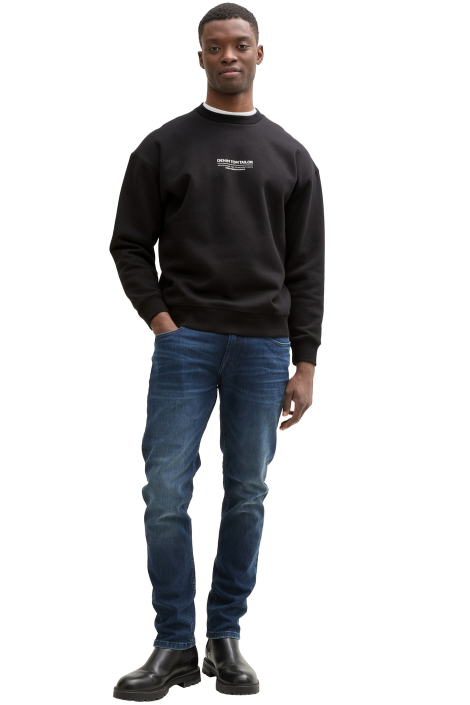 Tom Tailor zwarte heren sweater
