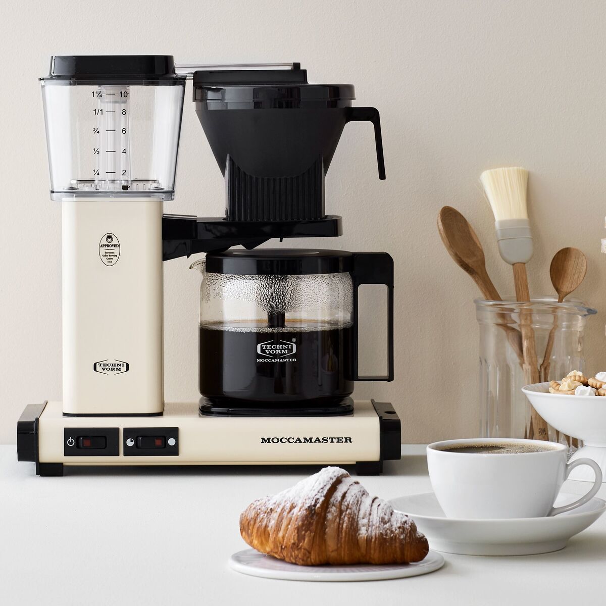 Automatic kaffetrakter, light ivory