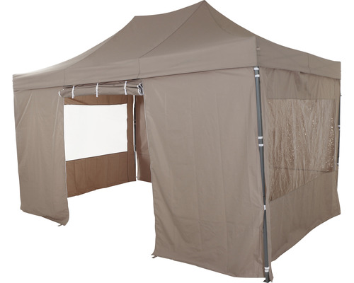 Allround paviljoen Siena Garden 3x4,5 m taupe