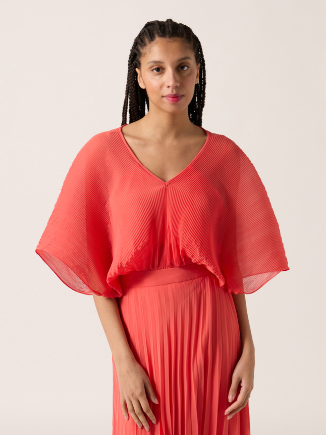 Robe longue empire