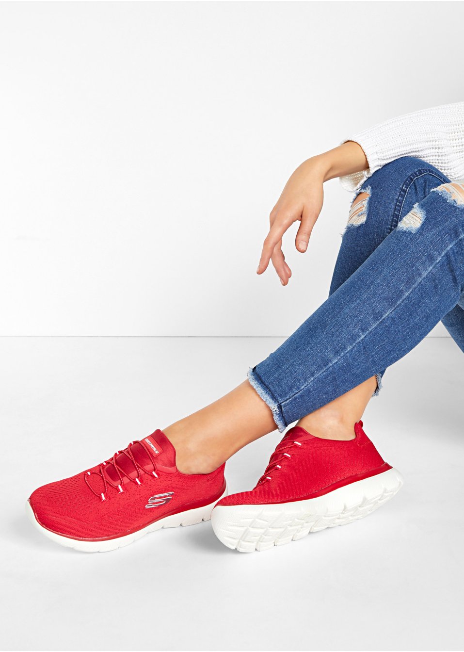 Sneakers Skechers à mémoire de forme